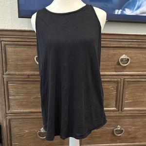 Women's Black Sleeveless Top
